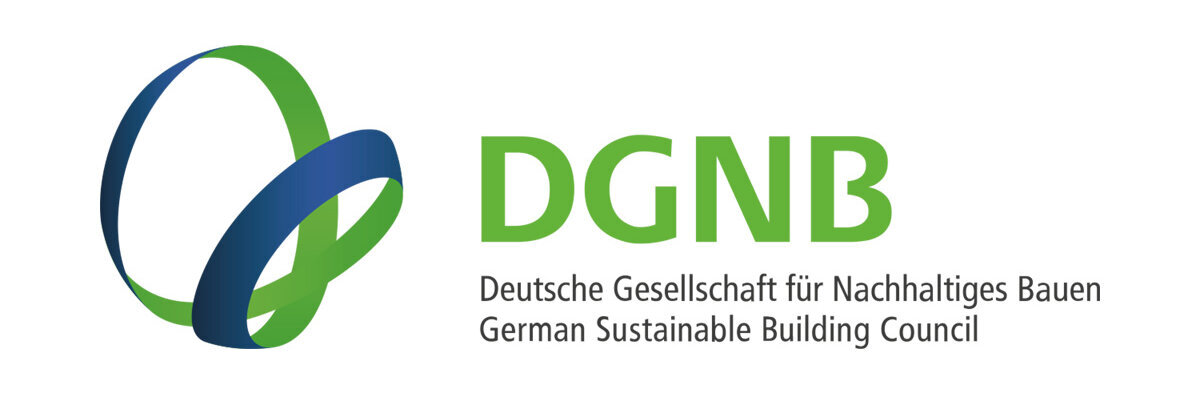 Logo der DGNB Deutsche Gesellschaft für Nachhaltiges Bauen