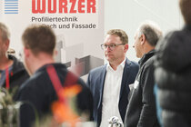 Unser Lieferant Wurzer Profiliertechnik bei der Profiltec Fachveranstaltung 2024